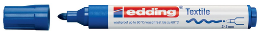 Edding textielmarker 4500 blauw