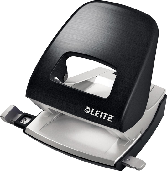 Leitz NeXXt Style perforator, 30 blad, zwart