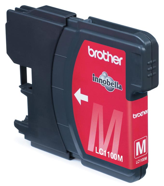 Brother inktcartridge, 325 pagina's, OEM LC-1100M, magenta