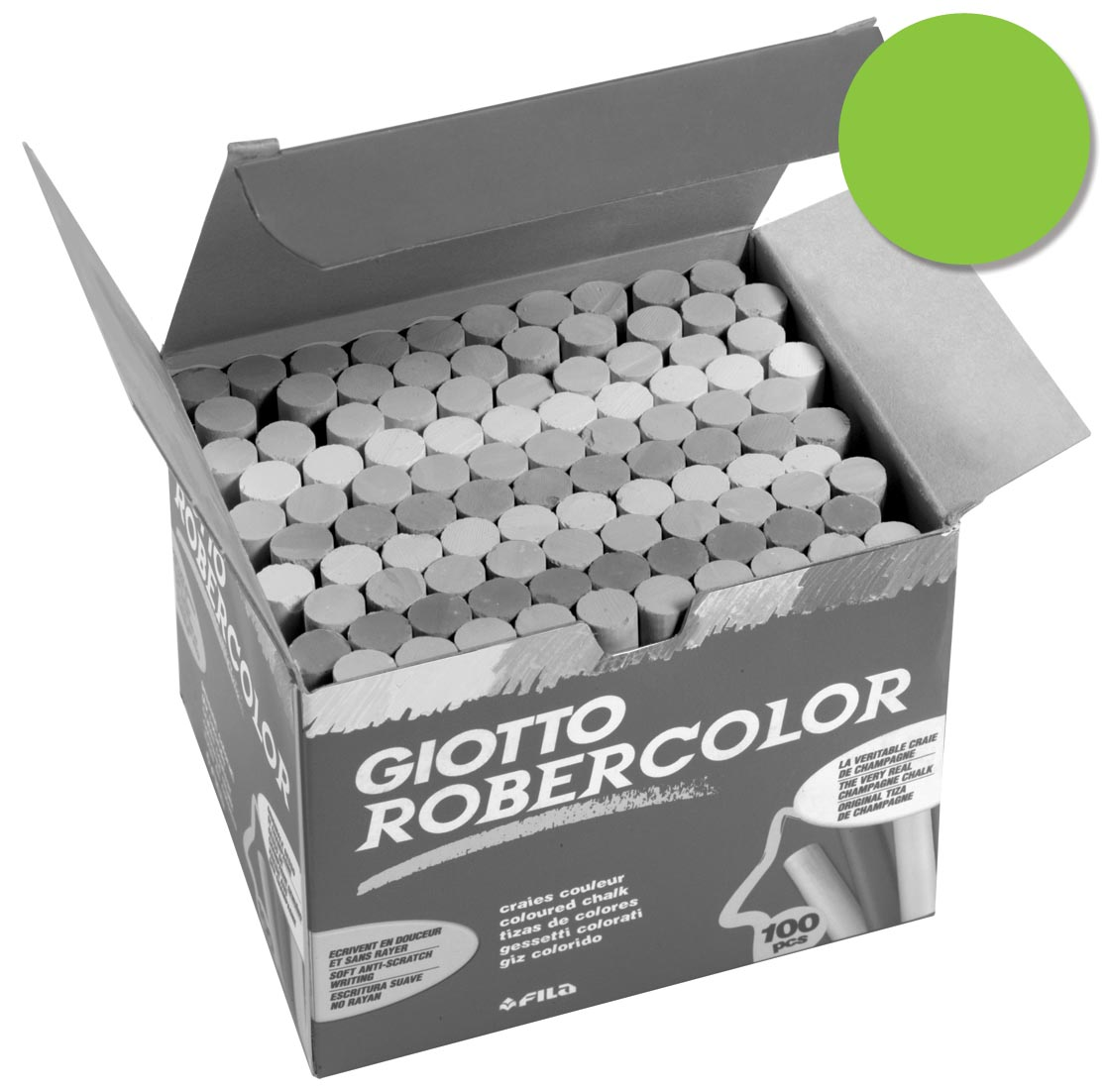 Giotto krijt Robercolor groen