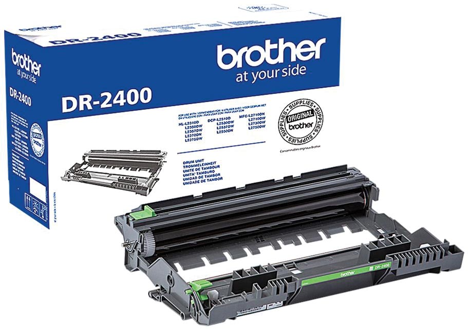 Brother drum, 12.000 pagina's, OEM DR-2400, zwart