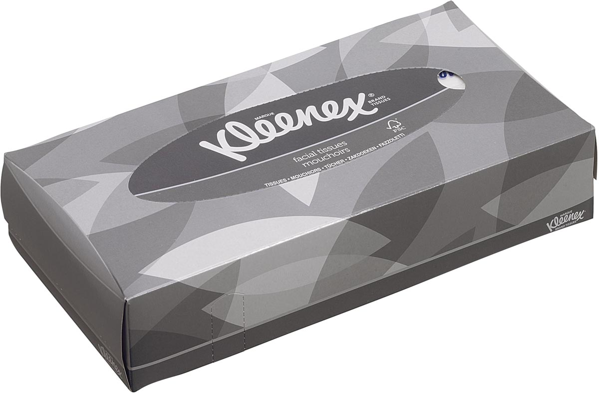 Kleenex papieren zakdoeken, 2-laags, 100 vellen