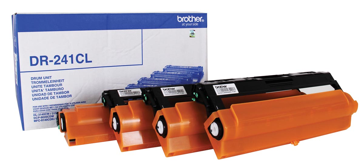 Brother drum, 15.000 pagina's, OEM DR-241CL, 4 kleuren