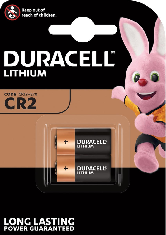 Duracell Ultra Lithium CR2, blister van 2 stuks