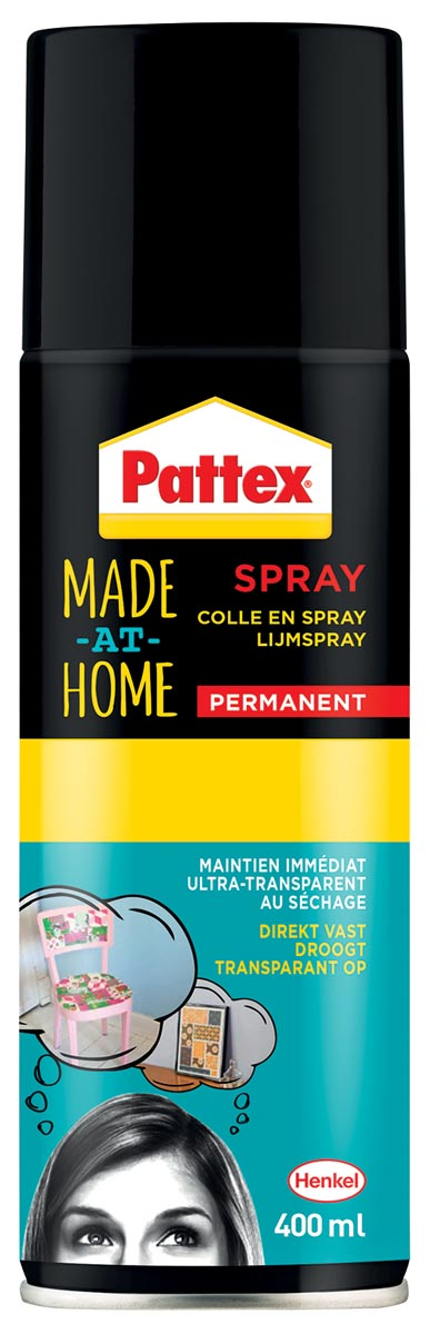 Pattex Made At Home lijmspray permanent 400 ml