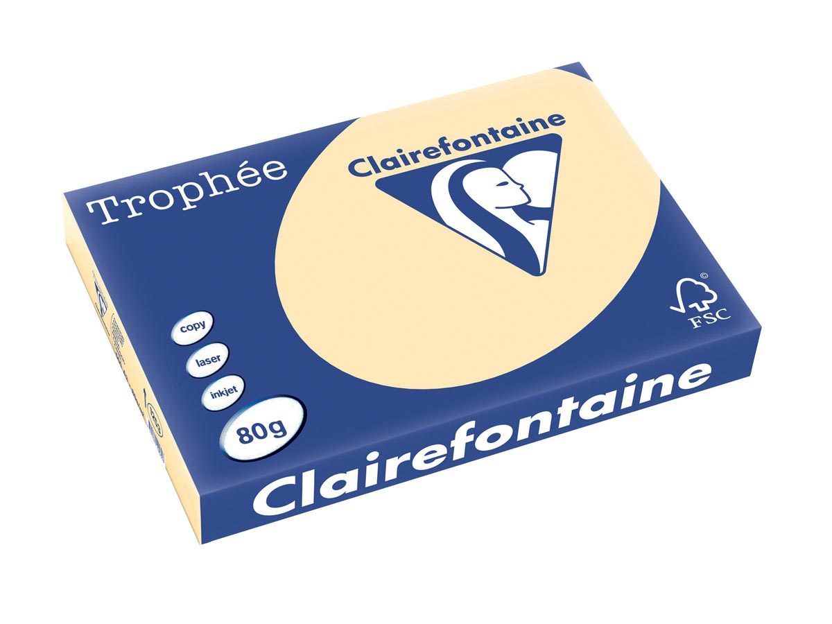 Clairefontaine Trophée Pastel A3, 80 g, 500 vel, gems