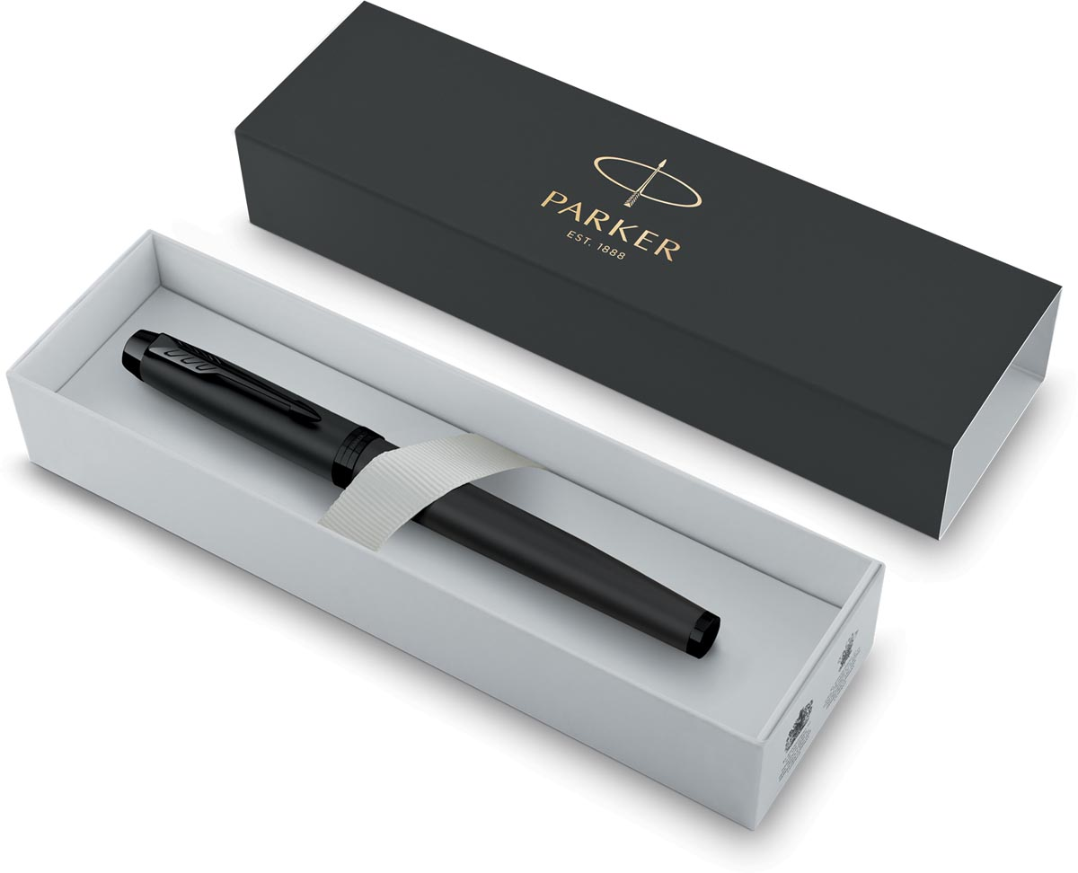 Parker IM vulpen medium, zwart BT