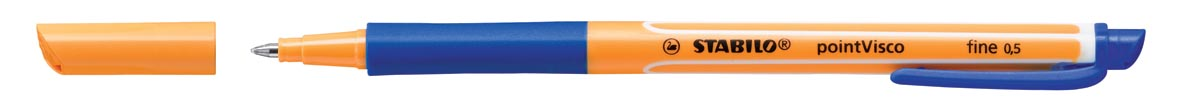 STABILO pointVisco roller, 0,5 mm, blauw