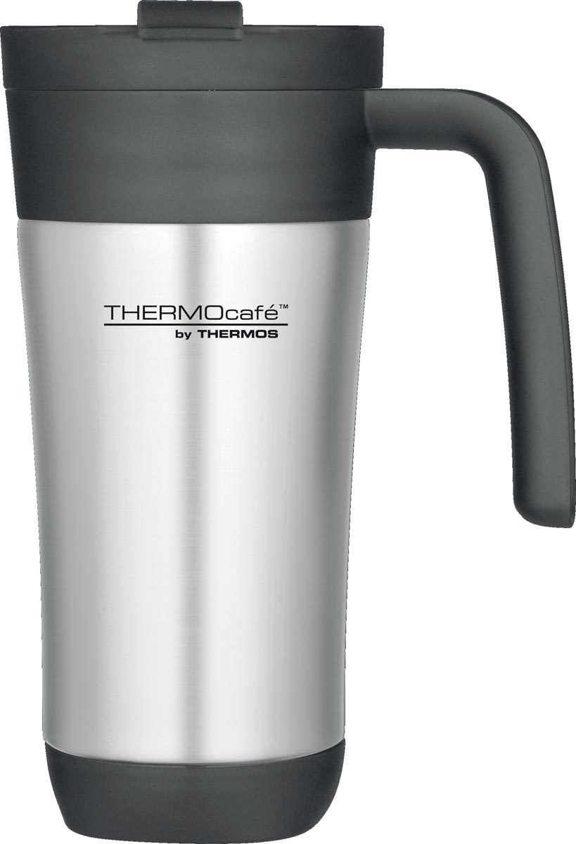 Thermos reisbeker Thermocafé in inox, inhoud 425 ml