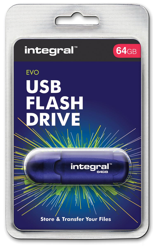 Integral Evo USB 2.0 stick, 64 GB