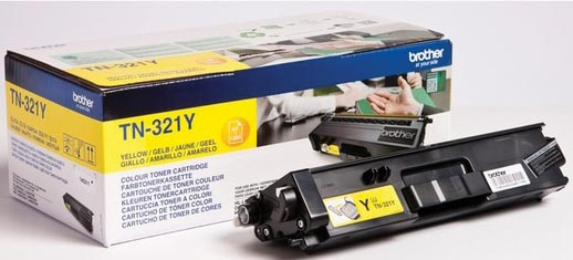 Brother toner, 1.500 pagina's, OEM TN-321Y, geel