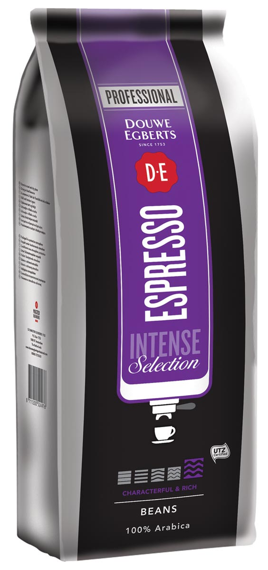 Douwe Egberts koffiebonen, espresso Intense, pak van 1 kg