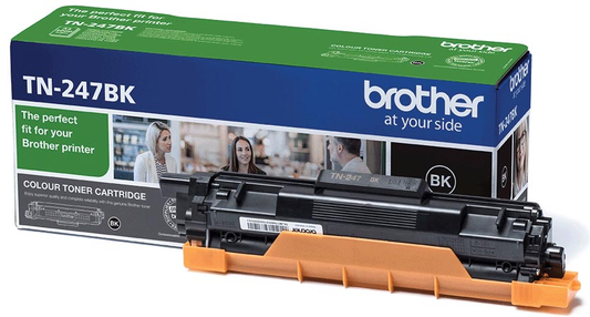 Brother toner, 3.000 pagina's, OEM TN-247BK, zwart