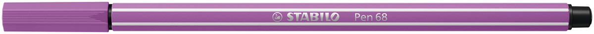 STABILO Pen 68 viltstift, plum (pruimpaars)