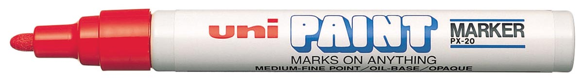 Uni Paint Marker PX-20 rood