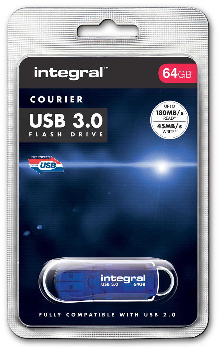 Integral COURIER USB stick 3.0, 64 GB