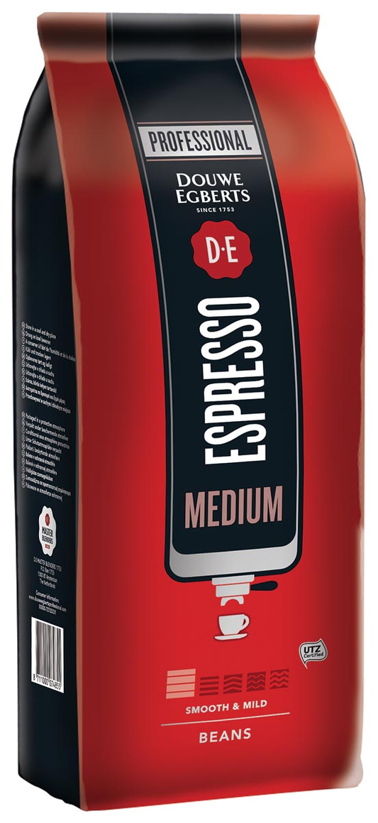 Douwe Egberts koffiebonen, espresso Medium, pak van 1 kg