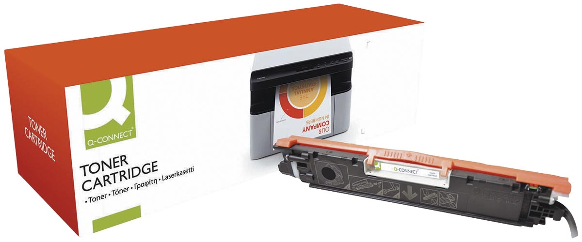 Q-Connect toner zwart 1200 pagina's voor HP - OEM: CE310A