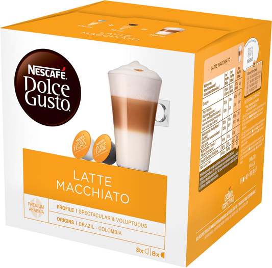 Nescafé Dolce Gusto koffiecapsules, Latte Macchiato, pak van 16 stuks