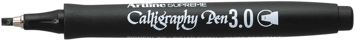 Artline marker Supreme Calligraphy Pen, 3,0 mm, zwart