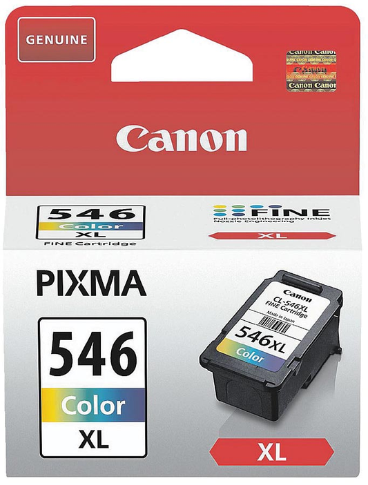 Canon inktcartridge CL-546XL, 300 pagina's, OEM 8288B001, 3 kleuren