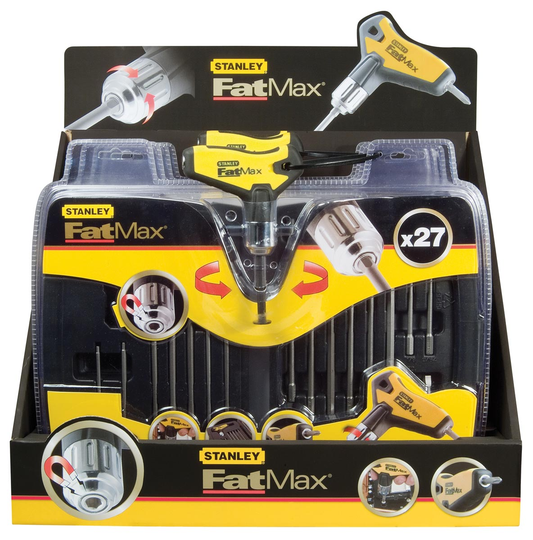 Stanley stiftsleutelset FatMax, set van 27 stuks