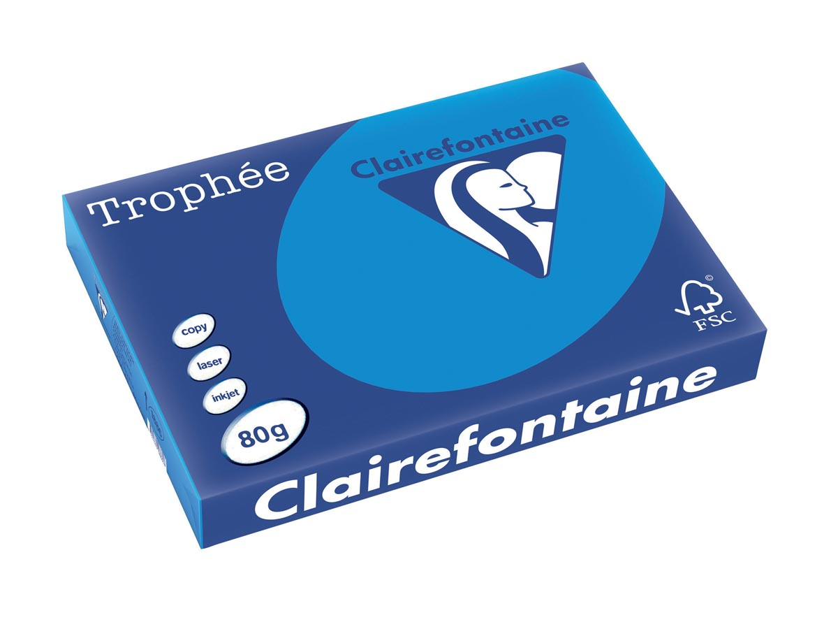 Clairefontaine Trophée Intens A3, 80 g, 500 vel, cariben