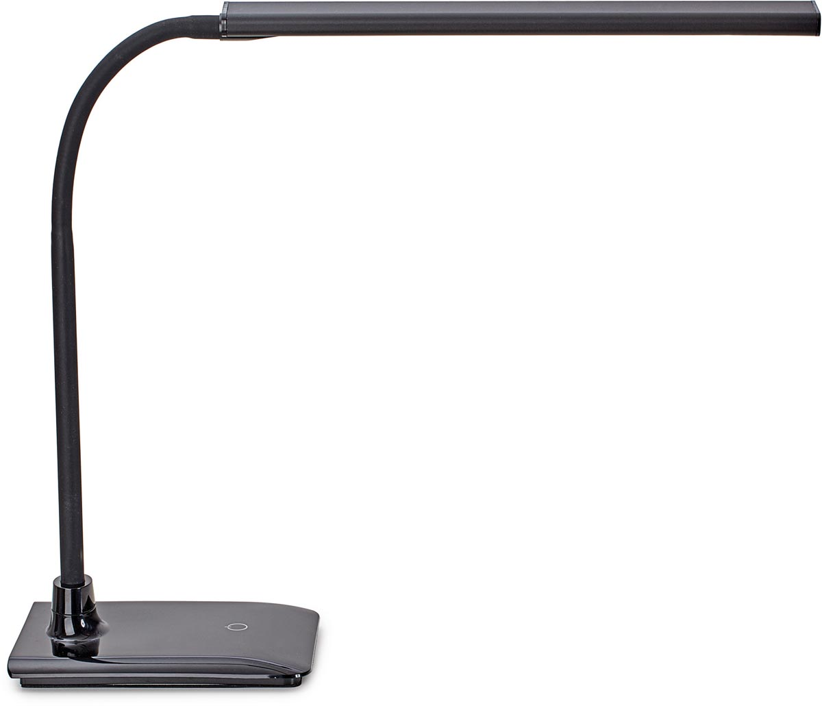 Maul bureaulamp MAULpirro, LED-lamp, dimbaar, met voet, zwart