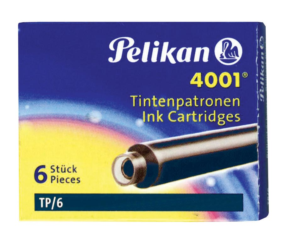 Pelikan inktpatronen 4001 blauw-zwart