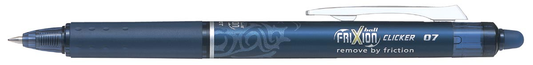 Pilot gelroller Frixion Ball Clicker blauw-zwart