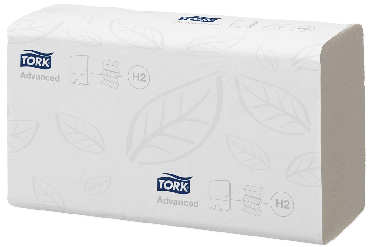 Tork papieren handdoeken Xpress, multifold, 2-laags, 190 vellen, systeem H2, pak van 20 stuks