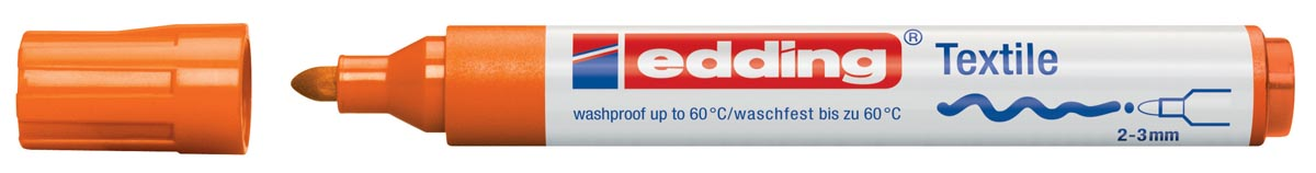 Edding textielmarker 4500 oranje