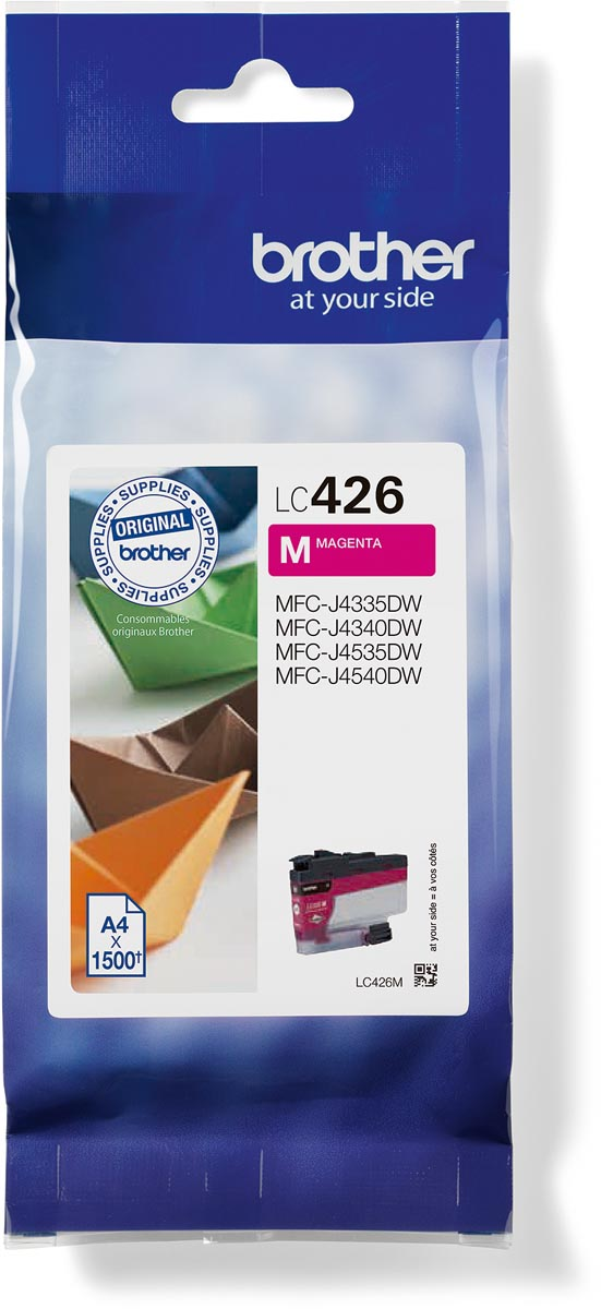 Brother inktcartridge, 1.500 pagina's, OEM LC-426M, magenta