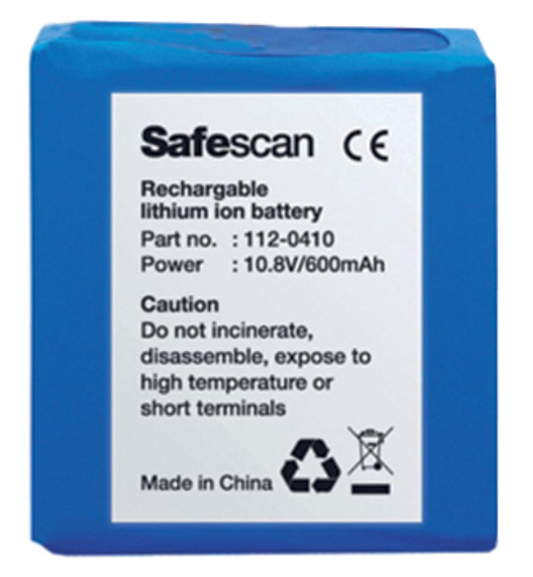 Safescan oplaadbare batterij LB-105, voor valsgelddetector 155-165