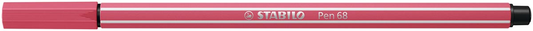 STABILO Pen 68 viltstift, strawberry red (aardbeirood)