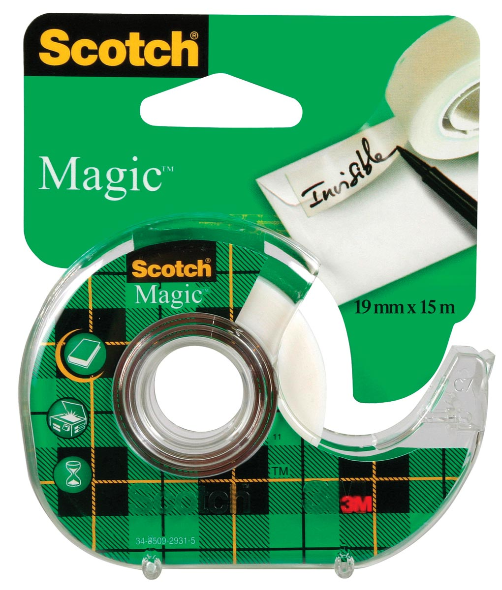 Scotch plakband Magic Tape ft 19 mm x 15 m