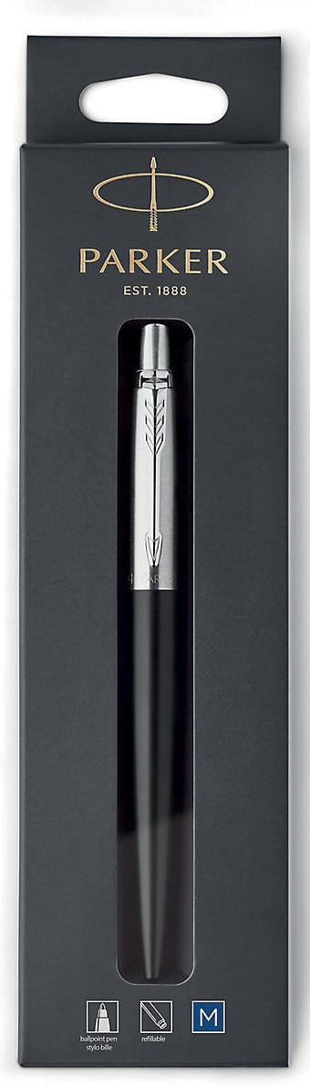 Parker Jotter balpen Bond Street Black CT, op blister