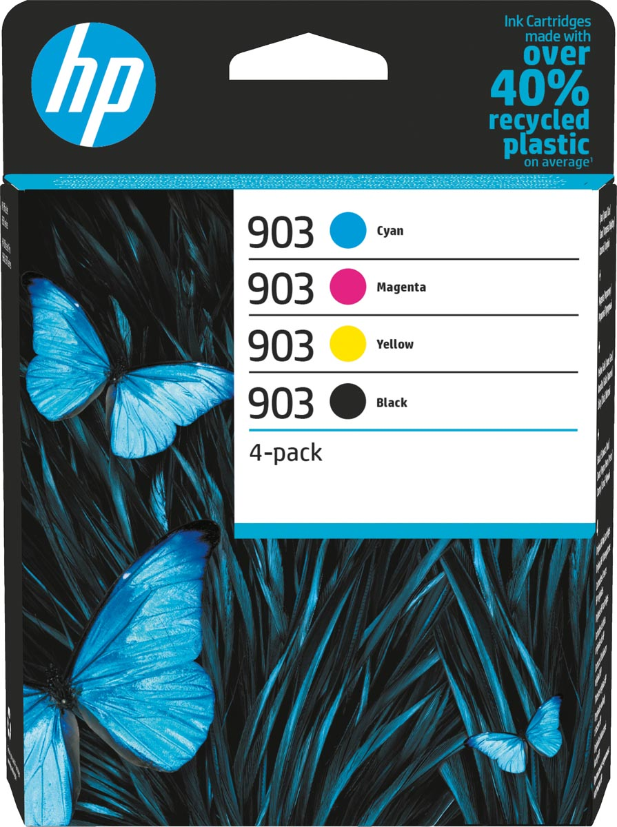 HP inktcartridge 903, 300 pagina's, OEM 6ZC72AE, 4 kleuren