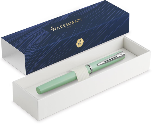 Waterman vulpen Allure, fijne punt, giftbox, pastelgroen