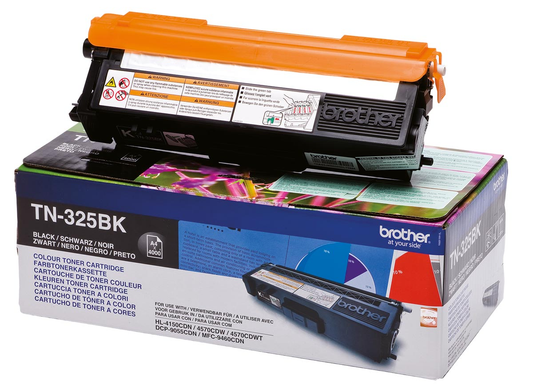 Brother toner, 4.000 pagina's, OEM TN-325BK, zwart