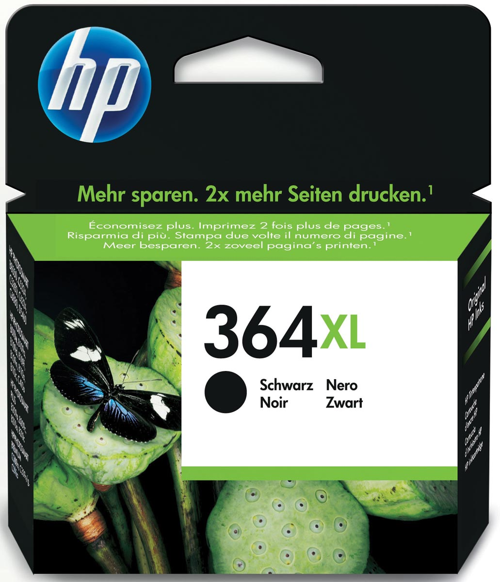 HP inktcartridge 364XL, 550 pagina's, OEM CN684EE, zwart