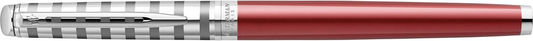 Waterman vulpen Hémisphère Deluxe Red met palladium detail