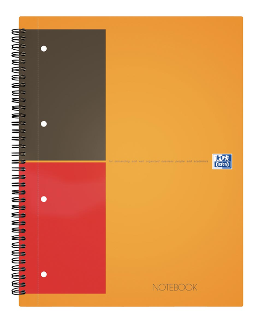 Oxford INTERNATIONAL Notebook, 160 bladzijden, ft A4+, gelijnd