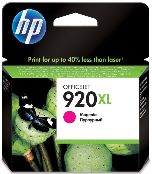 HP inktcartridge 920XL, 700 pagina's, OEM CD973AE, magenta