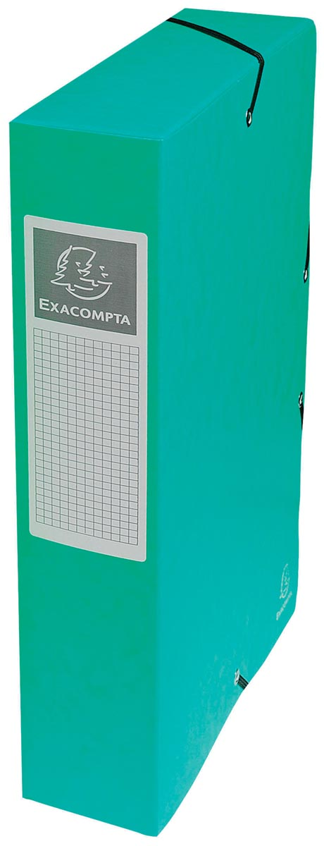 Exacompta elastobox Exabox groen, rug van 6 cm