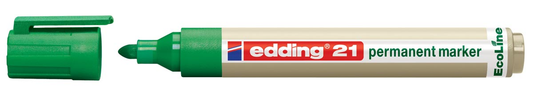 Edding permanent marker Ecoline e-21 groen