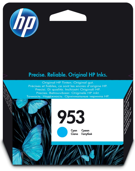 HP inktcartridge 953, 700 pagina's, OEM F6U12AE, cyaan