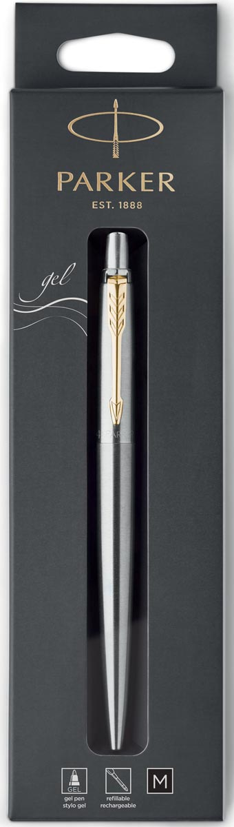 Parker Jotter gelroller Stainless Steel GT, op blister