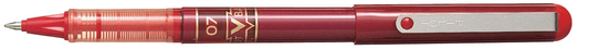 Pilot liquid-ink roller V-Ball V7, rood