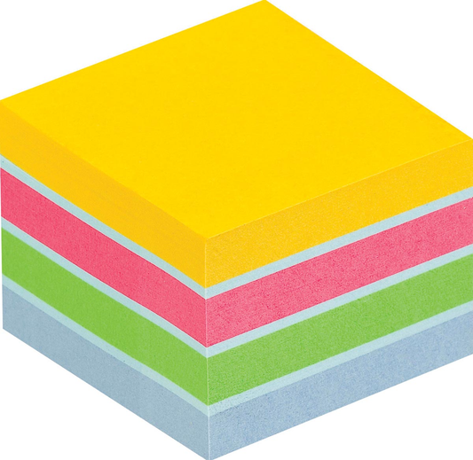 Post-it Notes Mini Kubus Ultra, 400 blaadjes, ft 51 x 51 mm